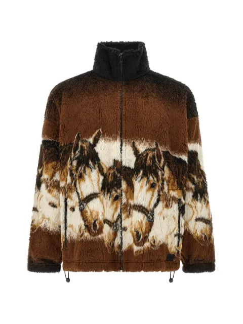 MM6 Maison Margiela equestrian-print hoodie