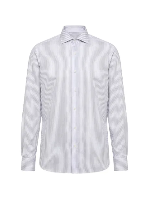 Peserico vertical-stripe shirt
