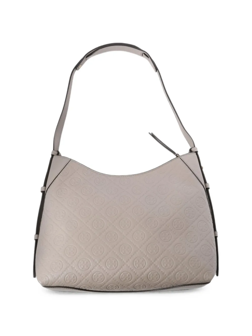 Tory Burch T Monogram leren shopper Grijs