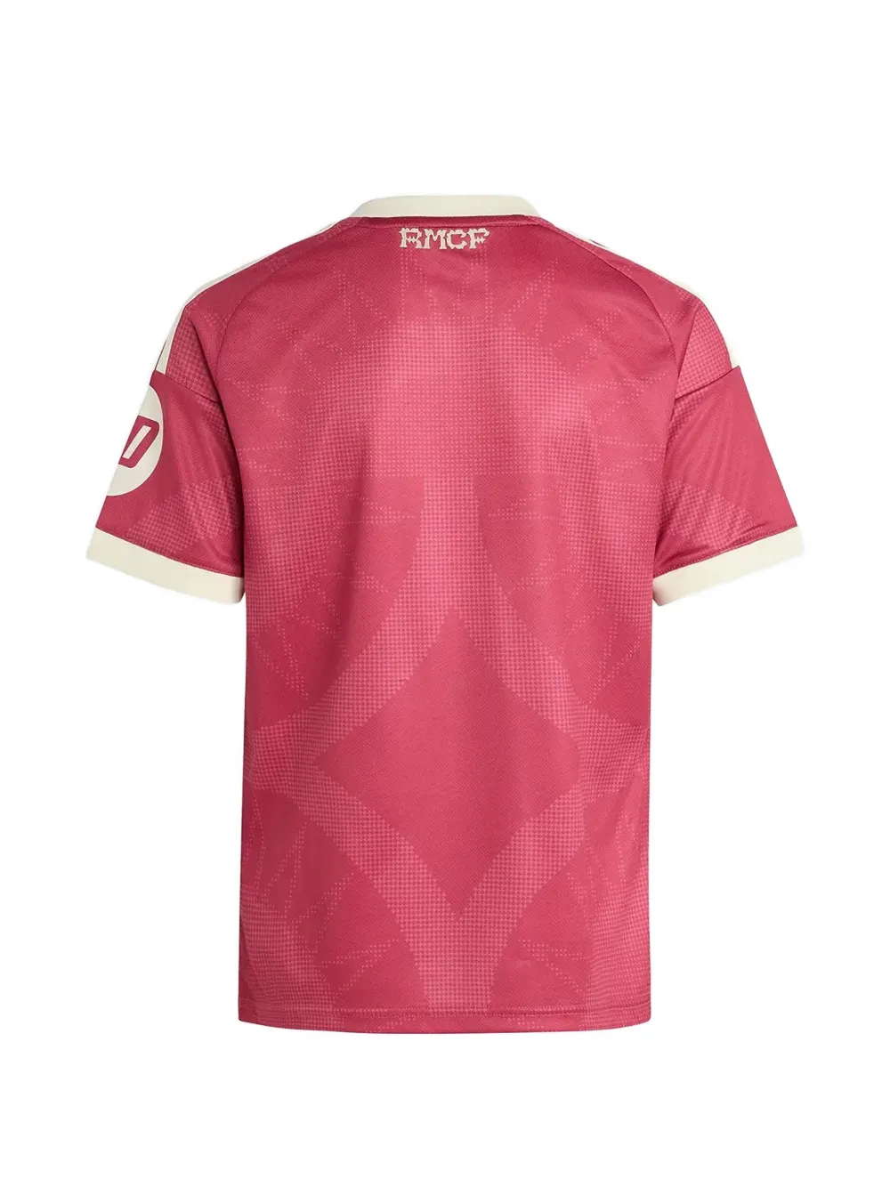 adidas Kids Real Madrid 26 27 T-shirt met geborduurd logo Roze