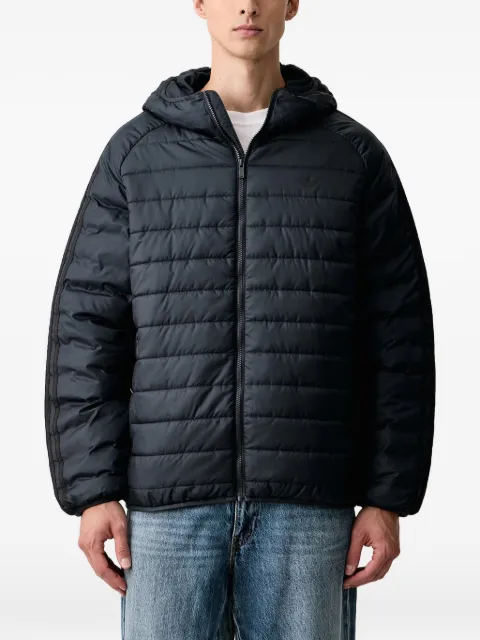 adidas quilted hooded jacket