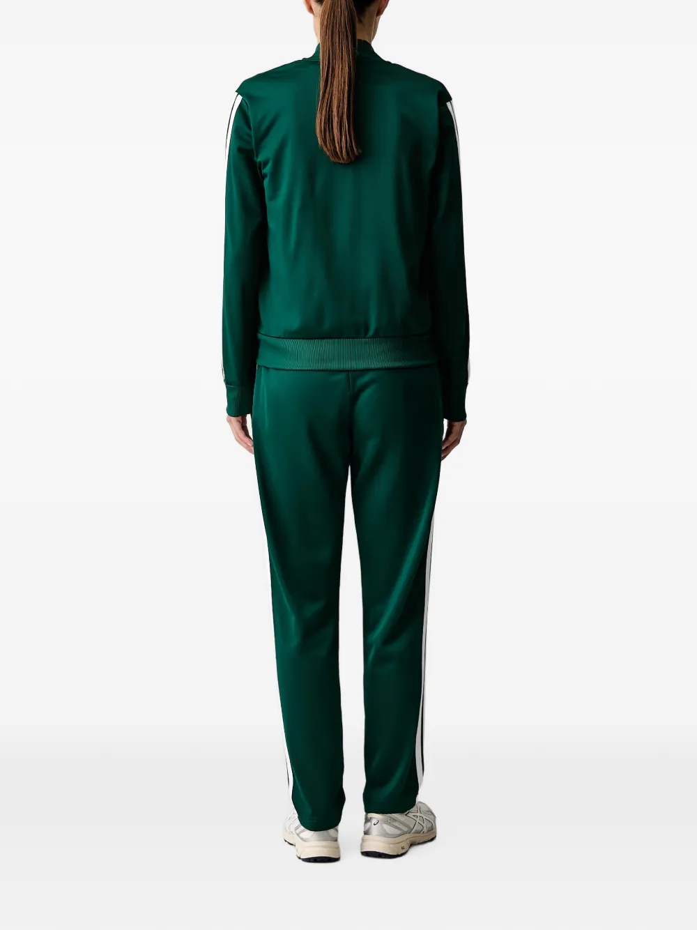 adidas Dayready side-stripe tracksuit Groen