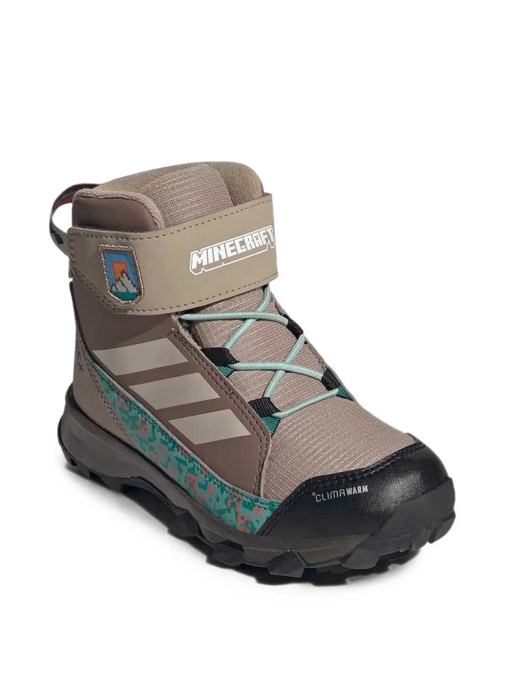 adidas Kids x Minecraft Terrex snow boots - Marrone
