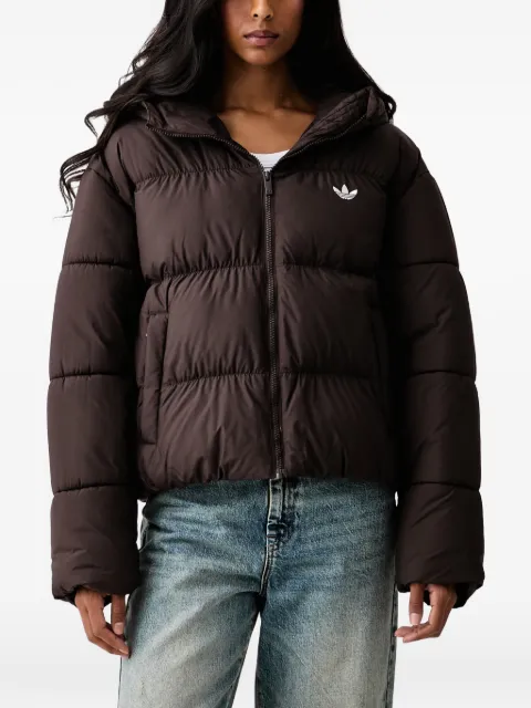 adidas quilted hooded puffer jacket