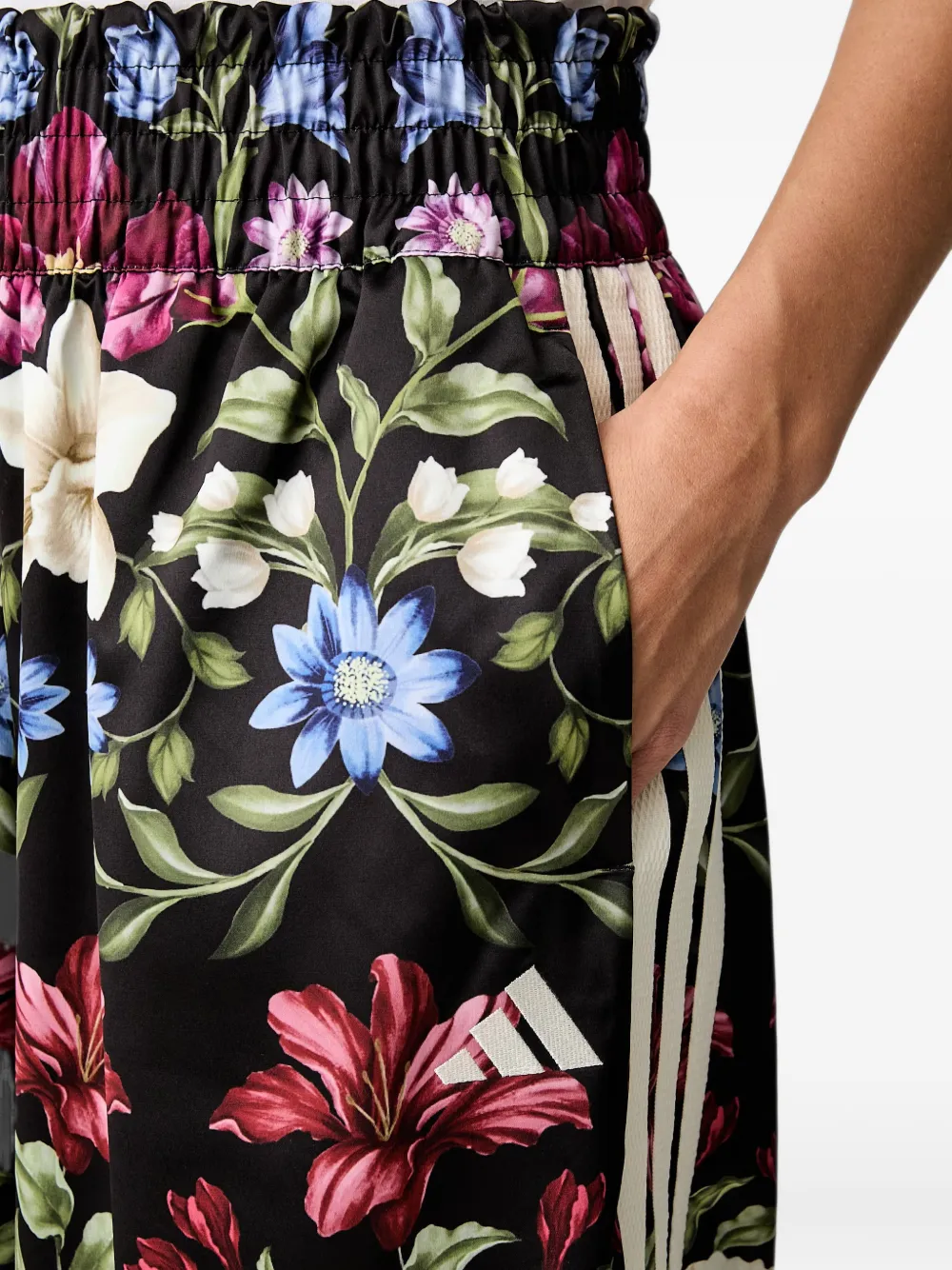 adidas x Farm Rio Premium floral-print track pants Zwart