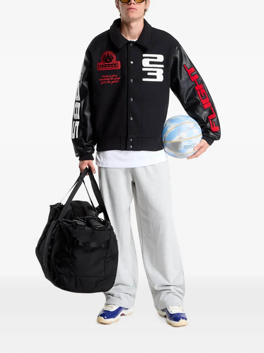 Jordan Flight bomberjack Zwart