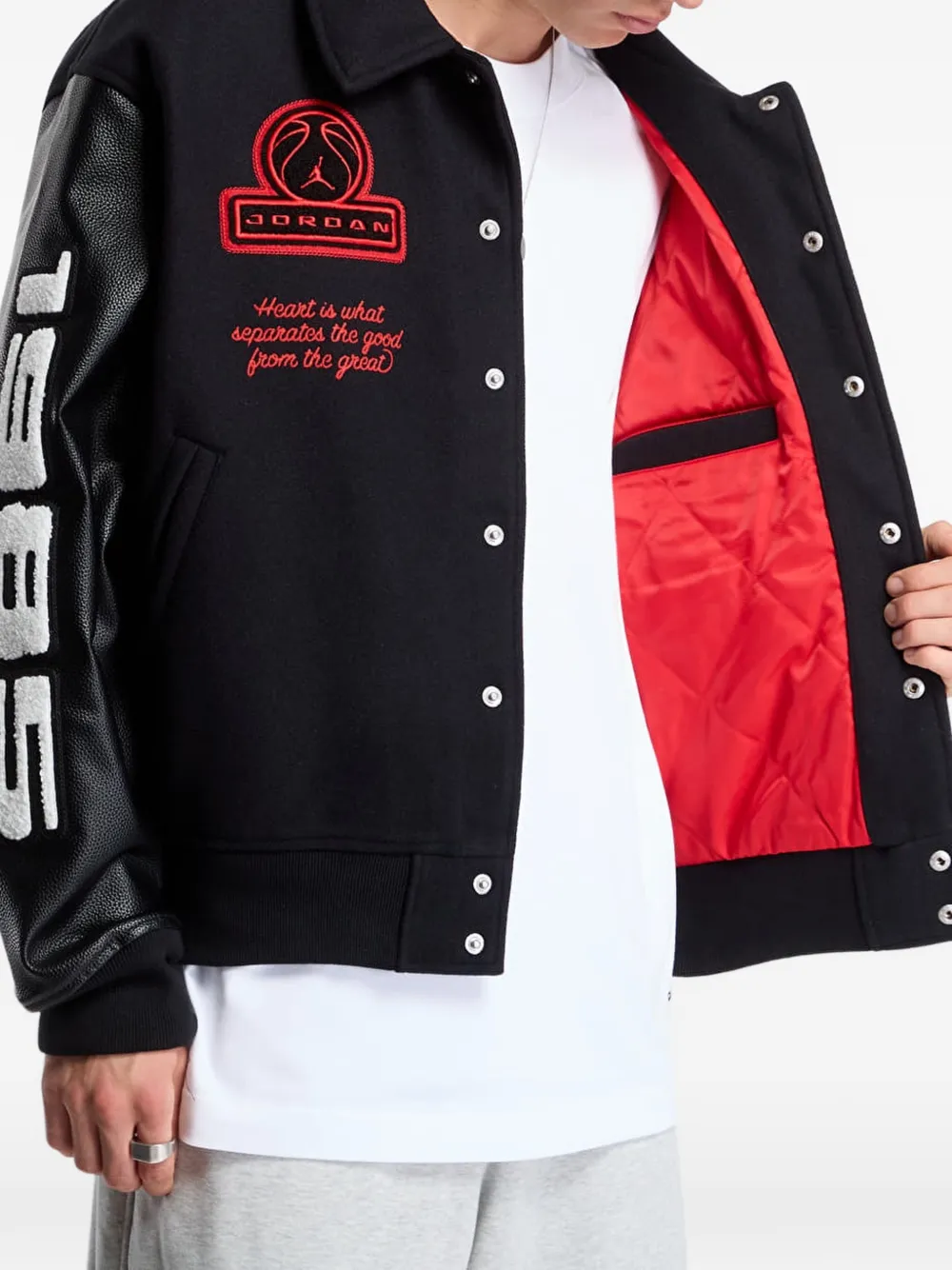 Jordan Flight bomberjack Zwart