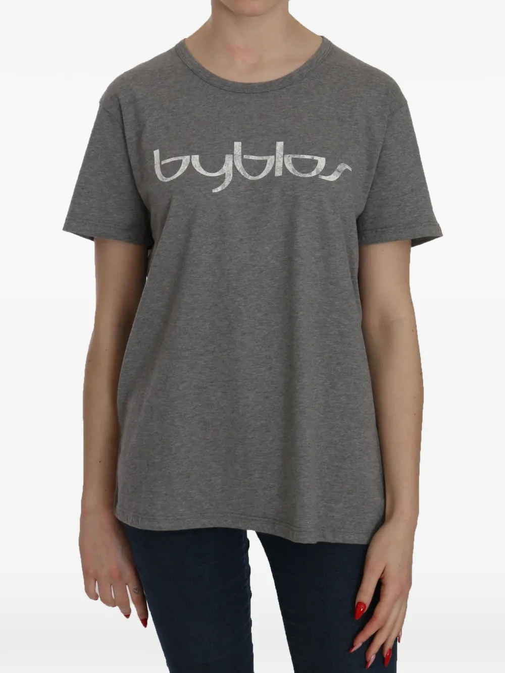 byblos logo-print T-shirt