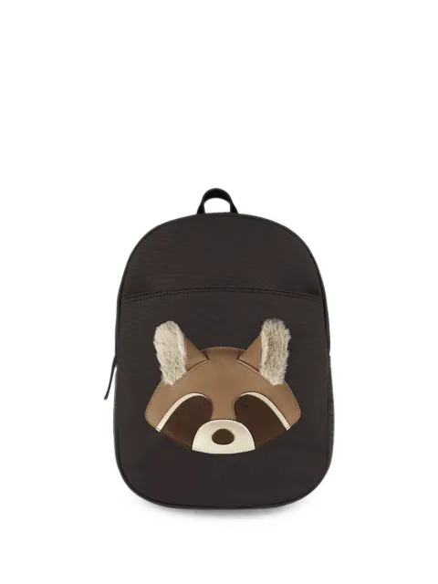 Donsje Sifo raccoon-patchwork backpack
