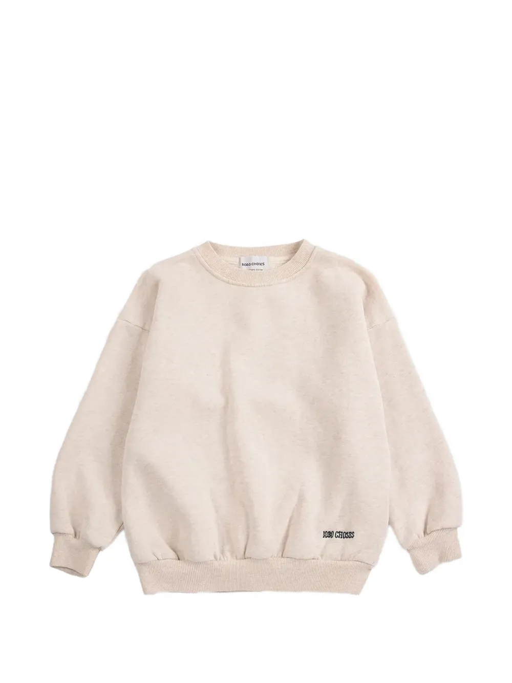 Bobo Choses Beast graphic-print sweatshirt - Toni neutri