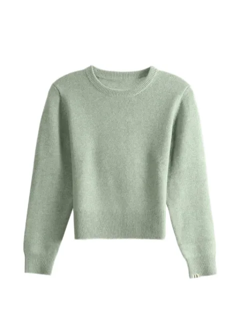 extreme cashmere suéter Nº430 Jeanne de cuello redondo y manga raglán