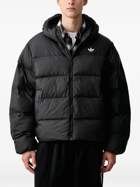 adidas Regen quilted hooded jacket