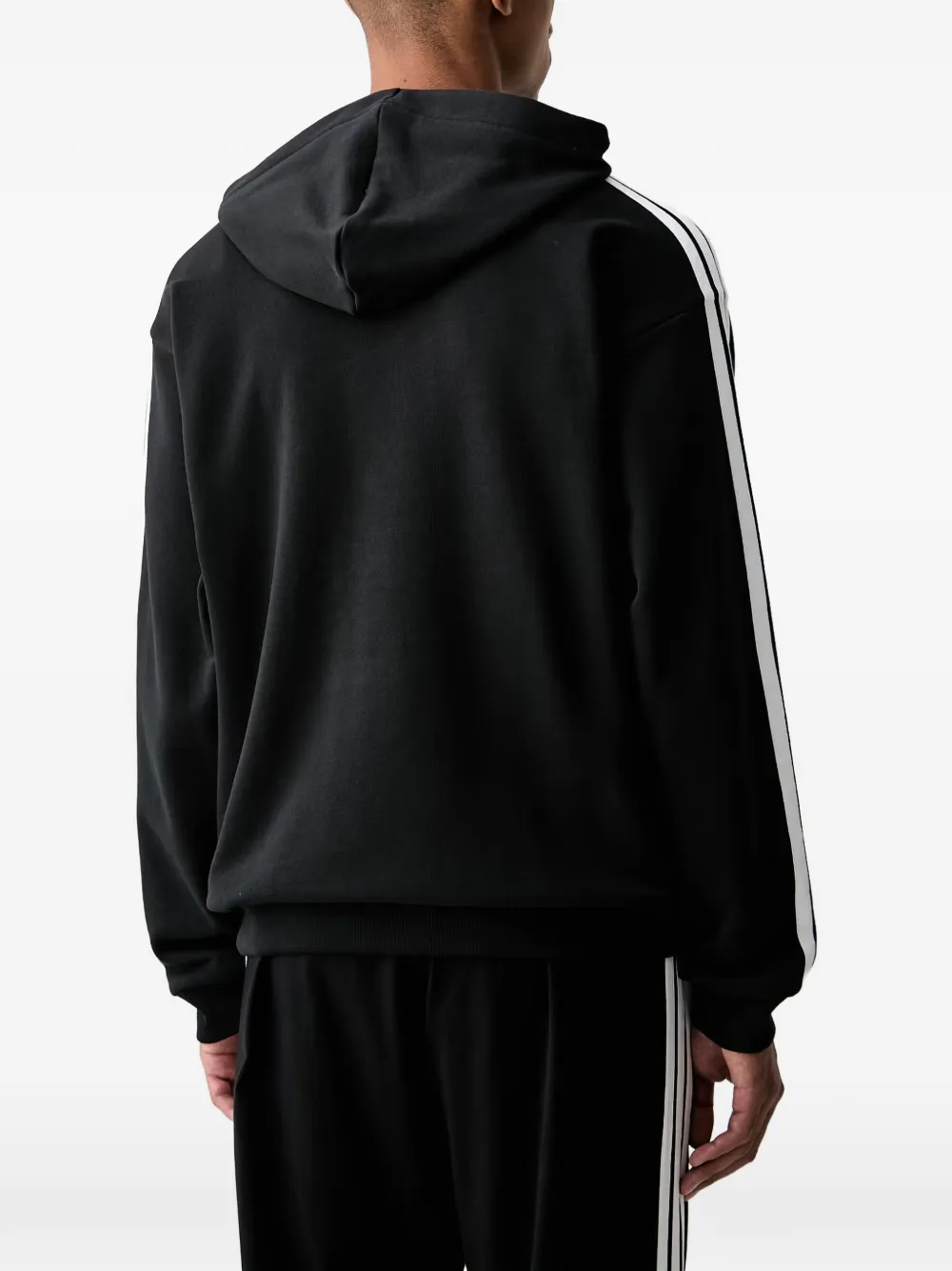 adidas Essentials side-stripe hoodie Zwart