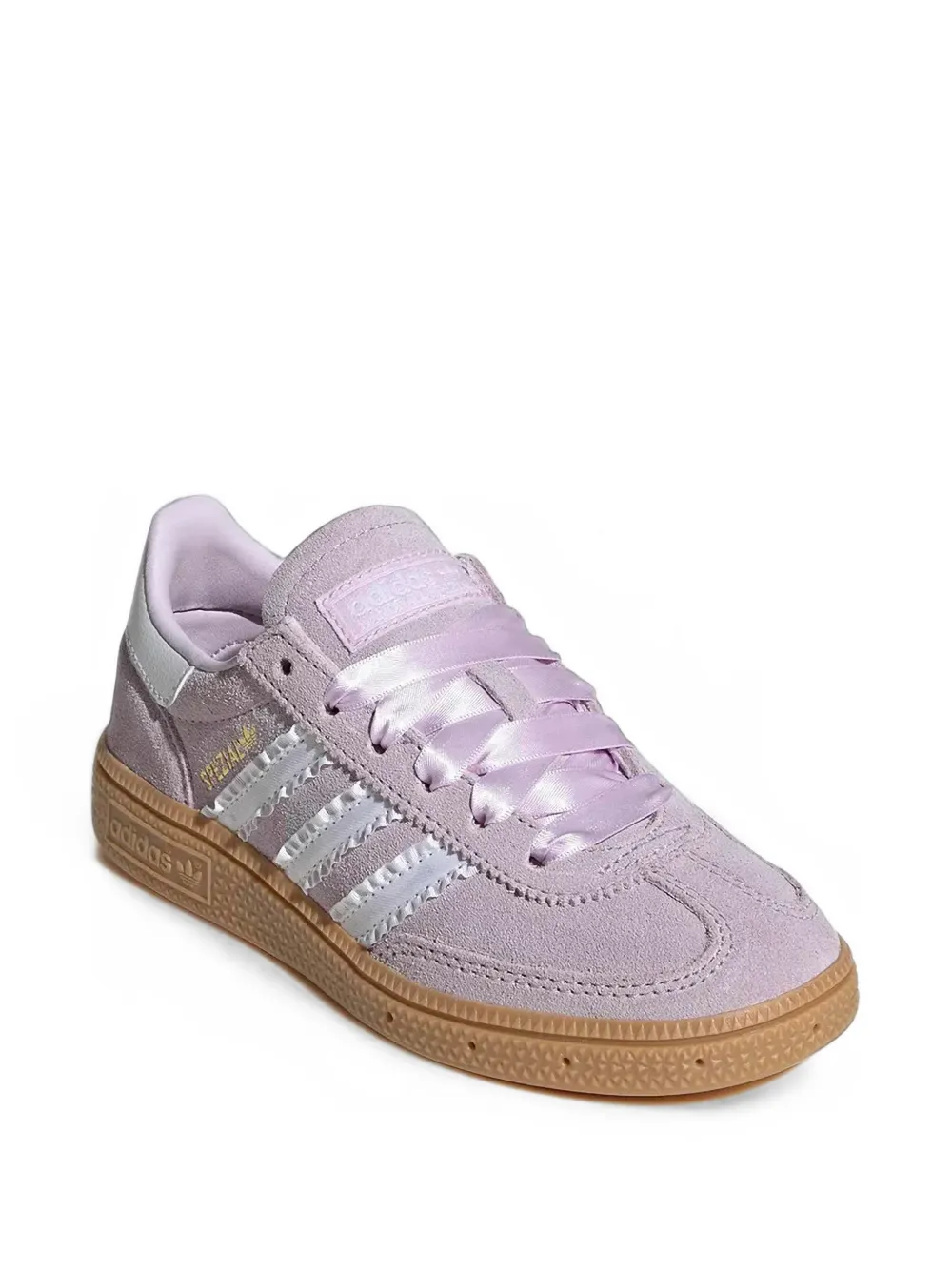 adidas Kids Handball Spezial ruffle-trim sneakers - Viola