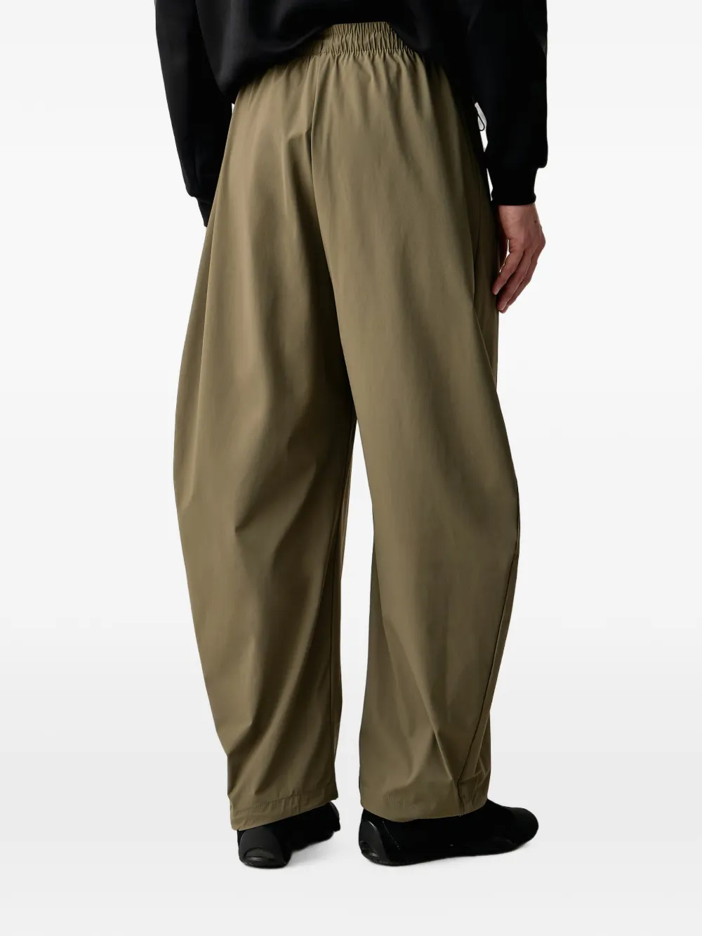 adidas Z.N.E. woven wide-leg trousers Groen