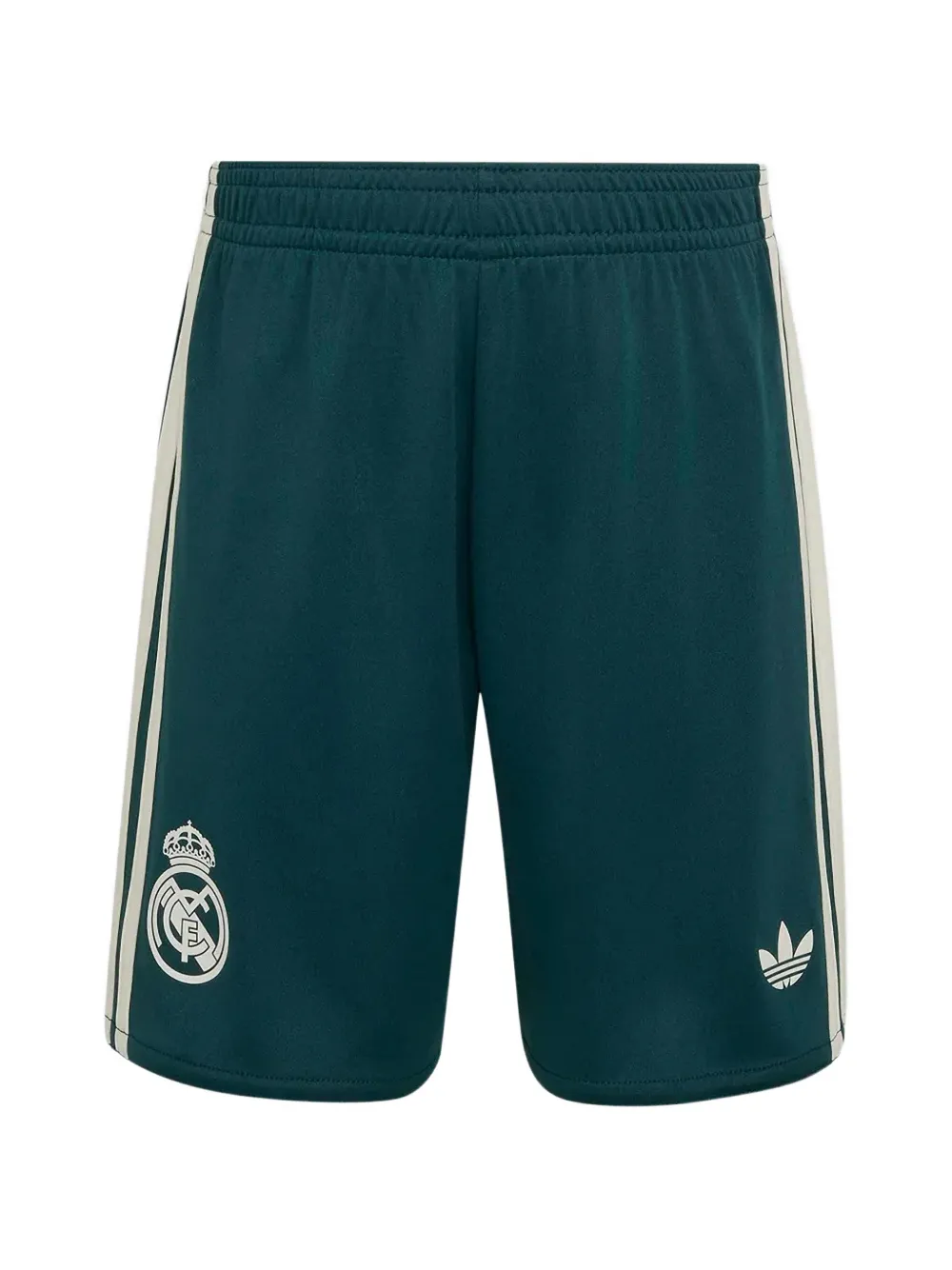 adidas Kids x Real Madrid logo-print shorts set Groen