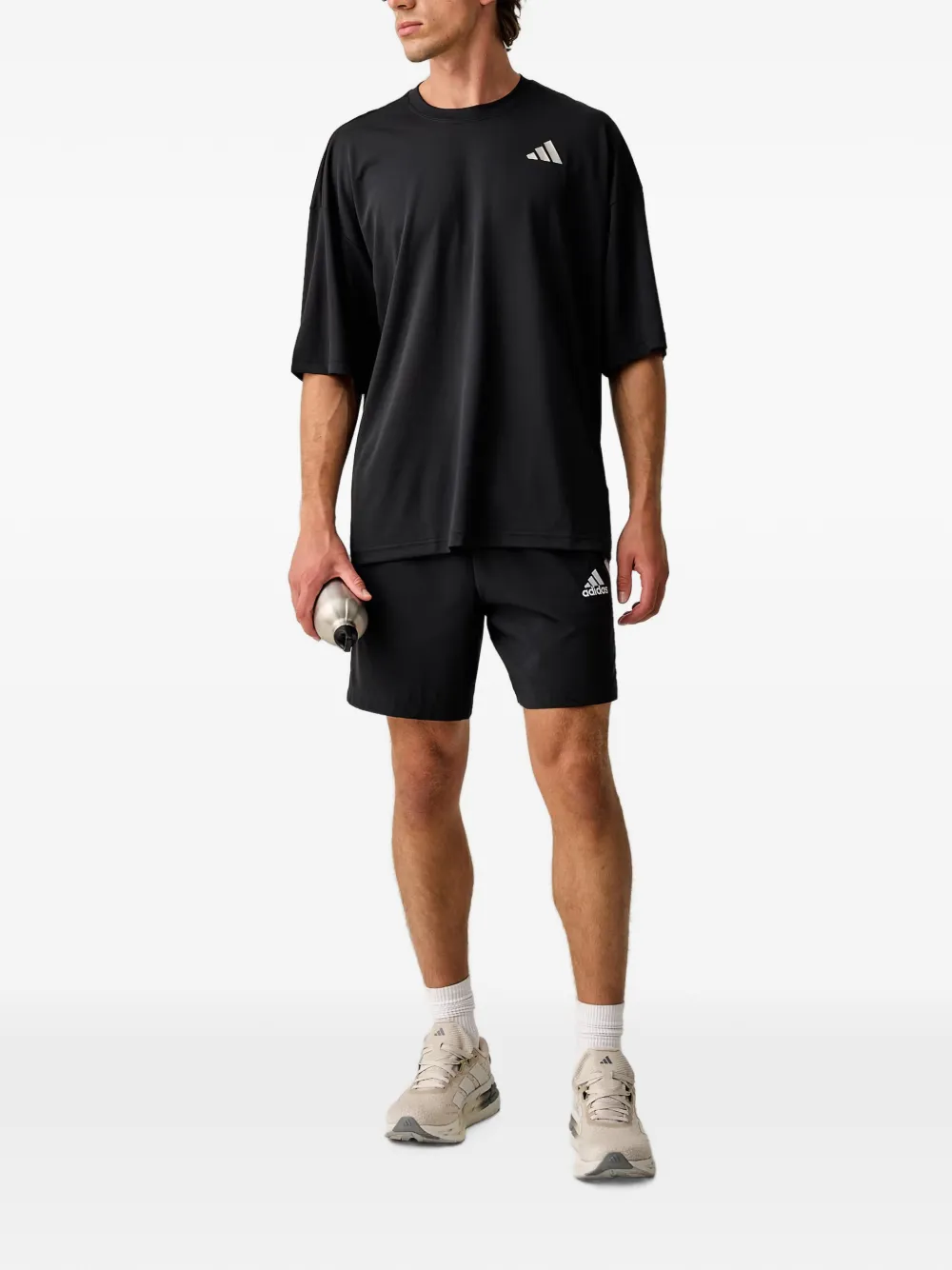 adidas Tennis Climacool+ T-shirt Zwart