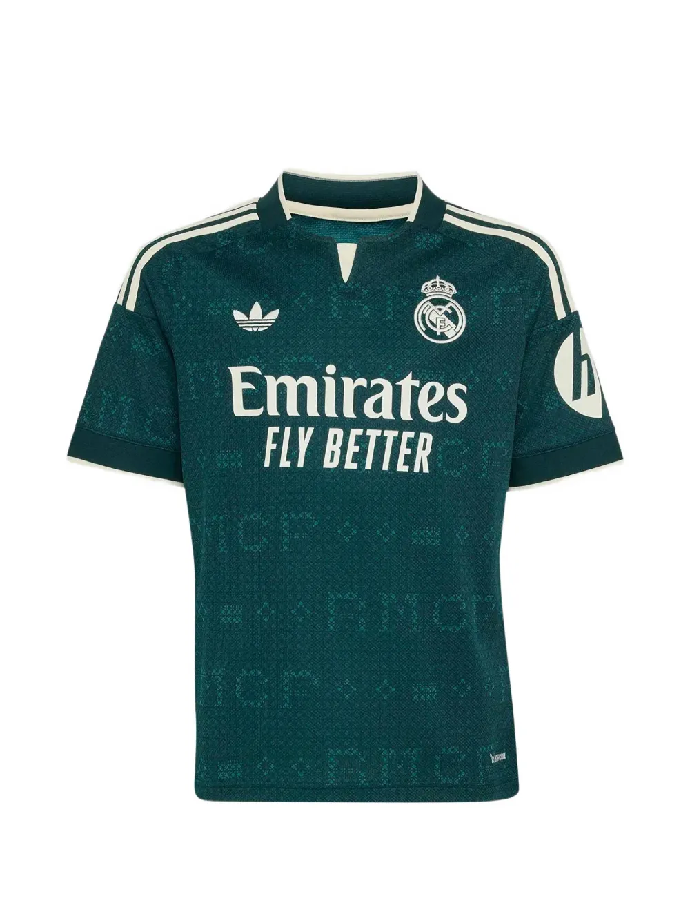 adidas Kids Real Madrid 26 27 Away T-shirt- en shortsset Groen