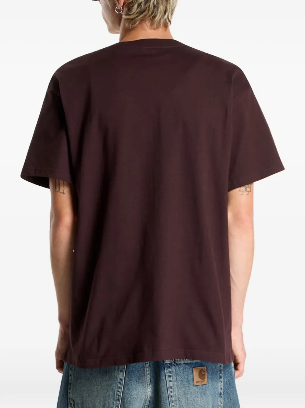 Carhartt WIP Chase T-shirt Bruin