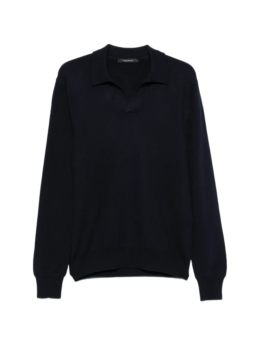 Tagliatore Zayn Poloshirt aus Schurwolle - Blau