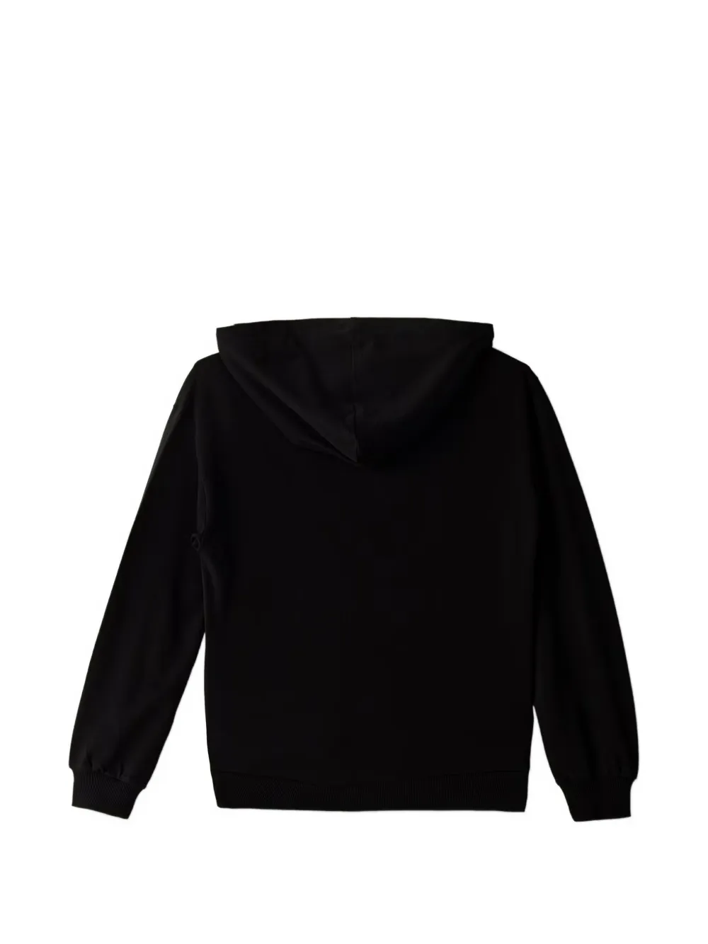 Emporio Armani Kids Hoodie met logoprint Zwart