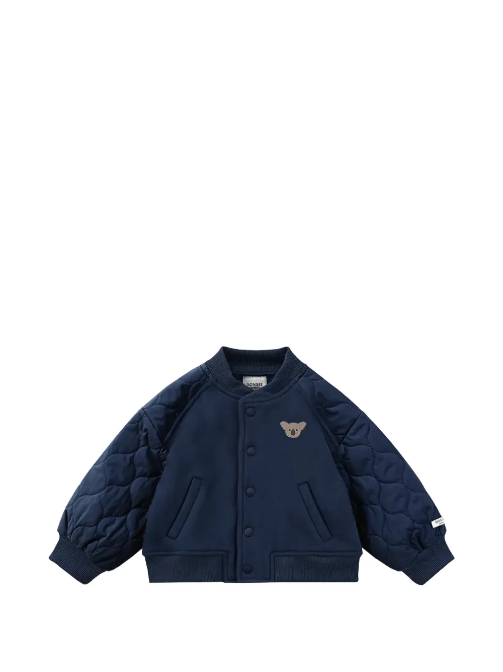 Donsje Noal Jacke mit Koala-Patch - Blau
