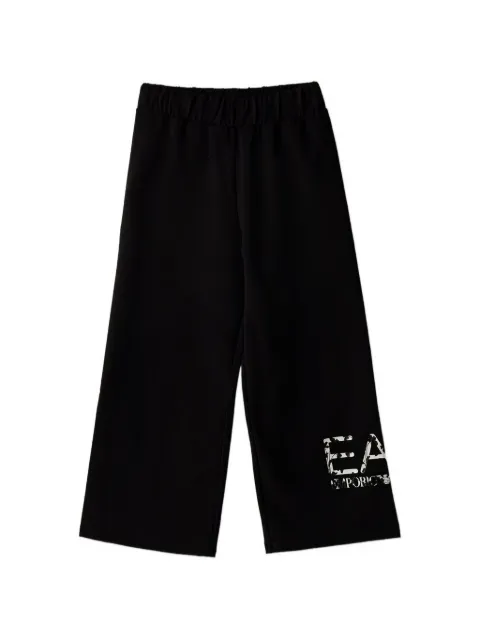 Emporio Armani Kids pantalones con logo estampado