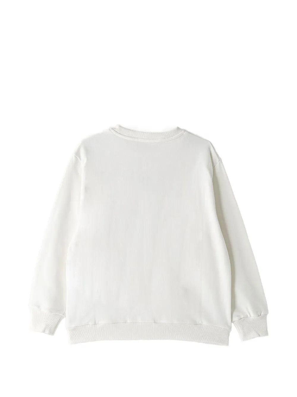 Elisabetta Franchi Kids Sweater verfraaid met kralen Wit