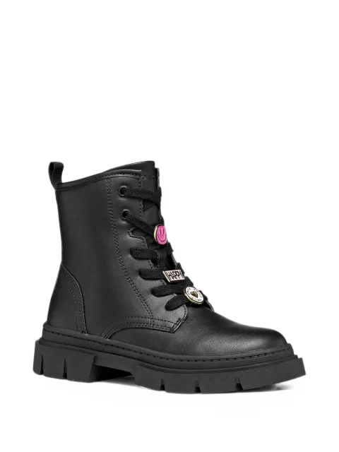 Geox Kids Stivali Karsyn con lacci e ciondoli