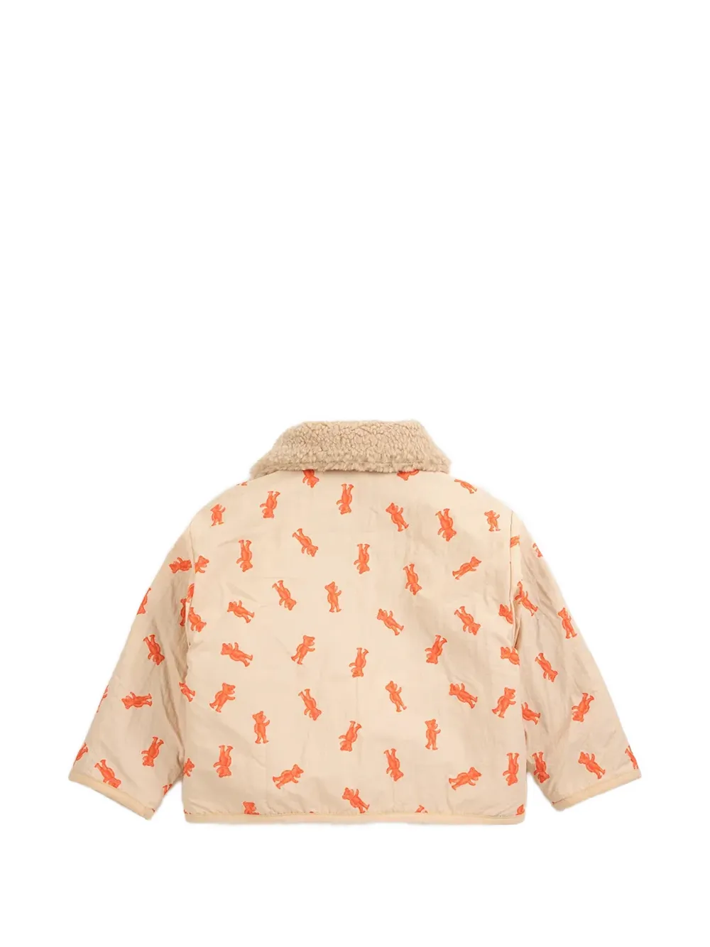 Bobo Choses Softpaw Monster reversible jacket Beige