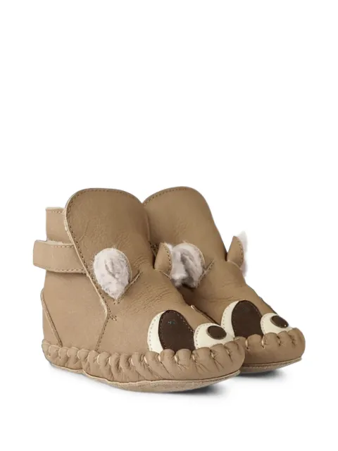 Donsje Kapi animal-detail leather boots