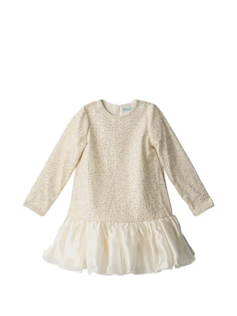 Abel & Lula vestido bordado con lentejuelas