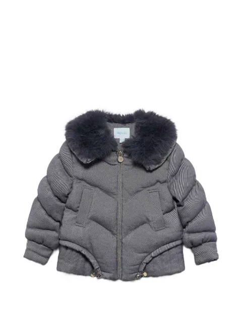 Abel & Lula zip-up padded jacket