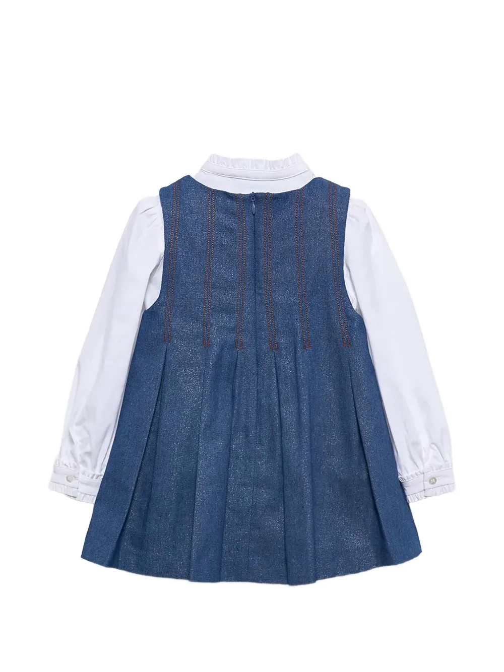 Abel & Lula Jurk met strikdetail Blauw
