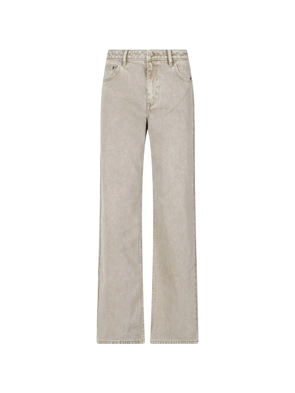 Michael Michael Kors acid-wash wide-leg jeans - Grigio