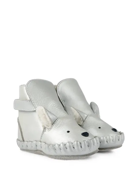 Donsje Smikki  animal-detail touch-strap shoes