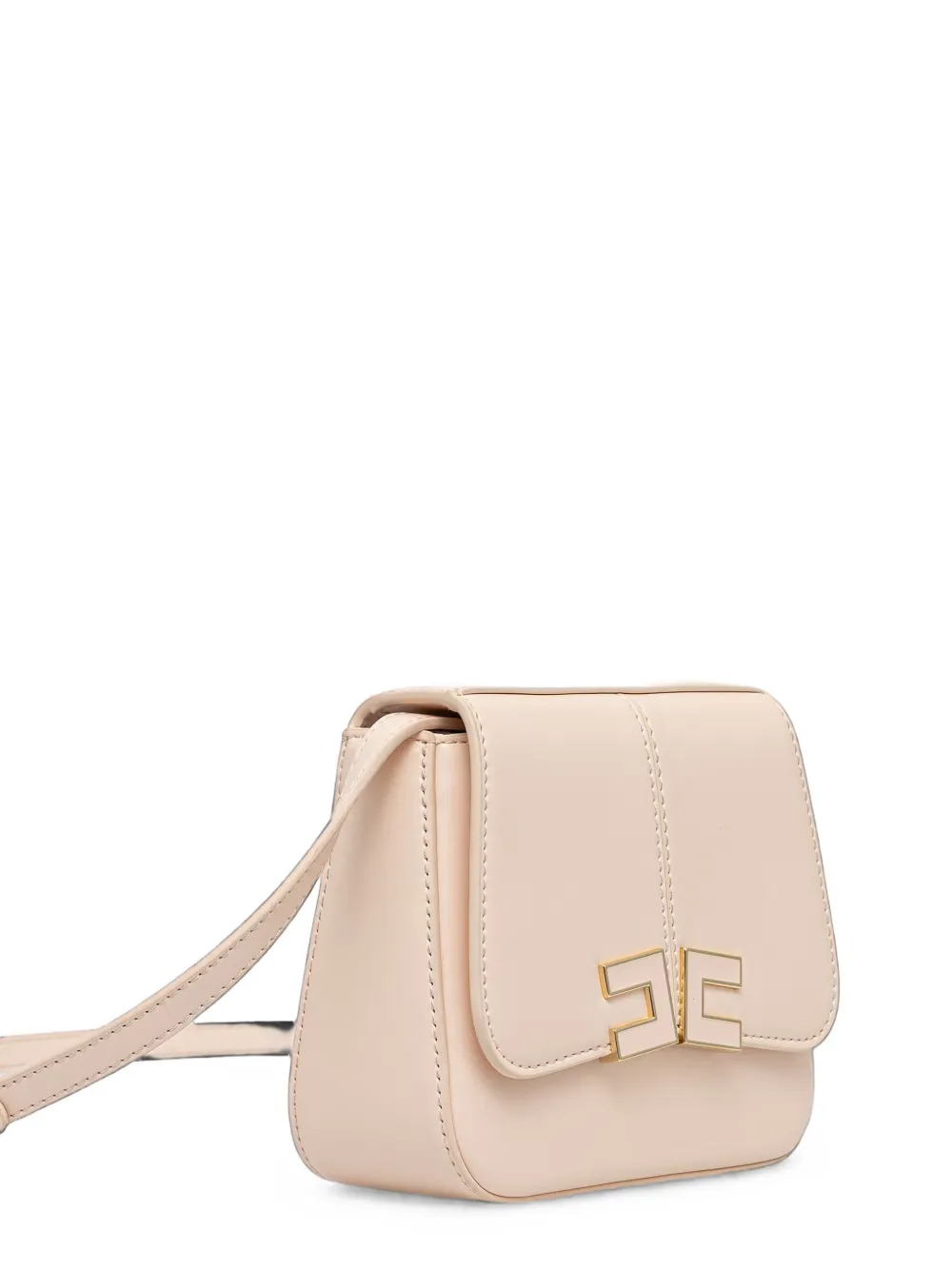 Elisabetta Franchi Kids Schoudertas met logoplakkaat Roze