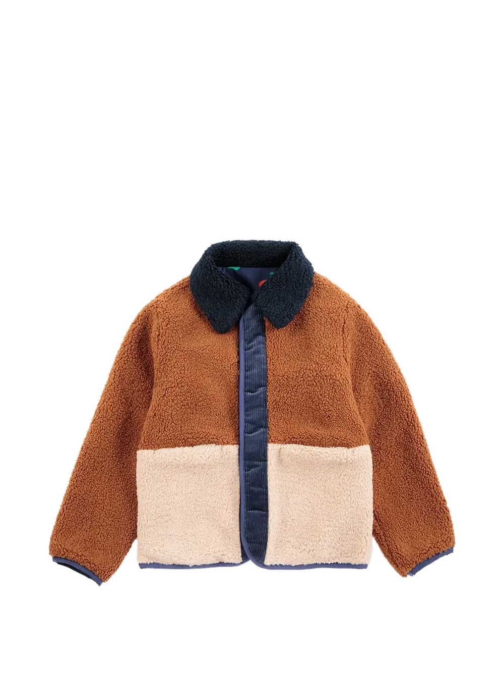 Bobo Choses Pixel Abduction reversible jacket - Marrone