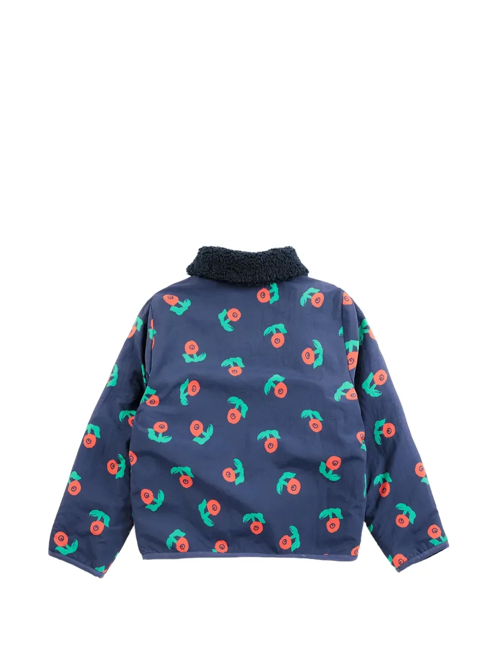 Bobo Choses Pixel Abduction reversible jacket Bruin