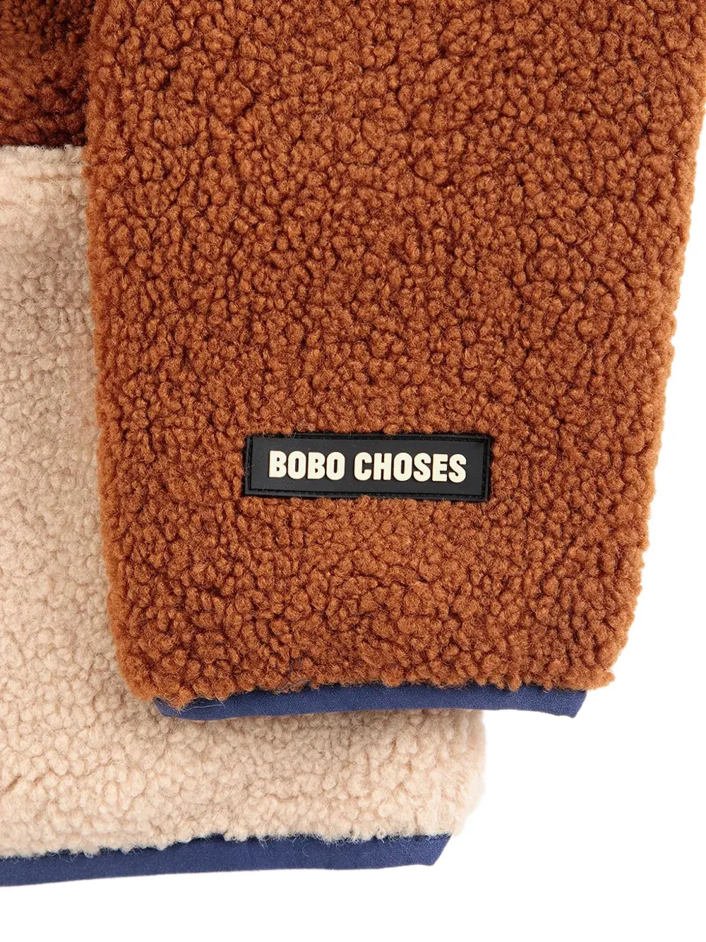 Bobo Choses Pixel Abduction reversible jacket Bruin