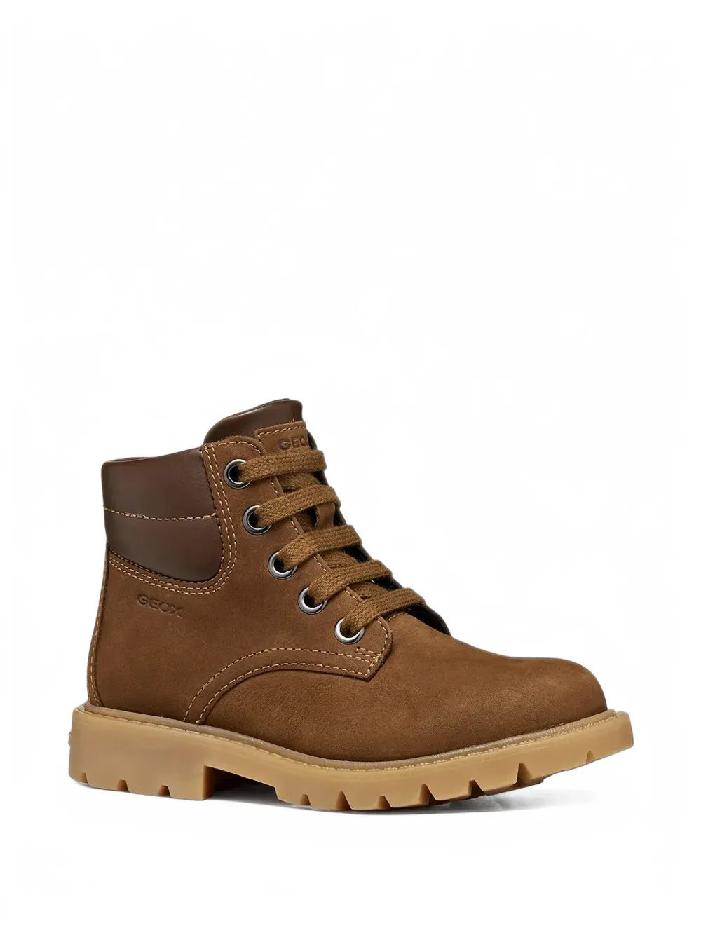 Geox Kids Shaylax lace-up ankle boots - Marrone