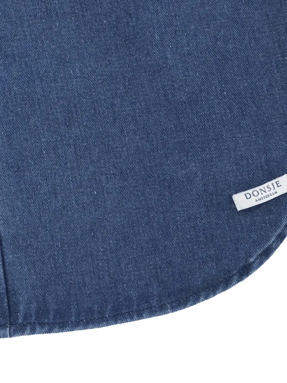 Donsje Hauke jeans met elastische tailleband en gewelfde zoom Blauw