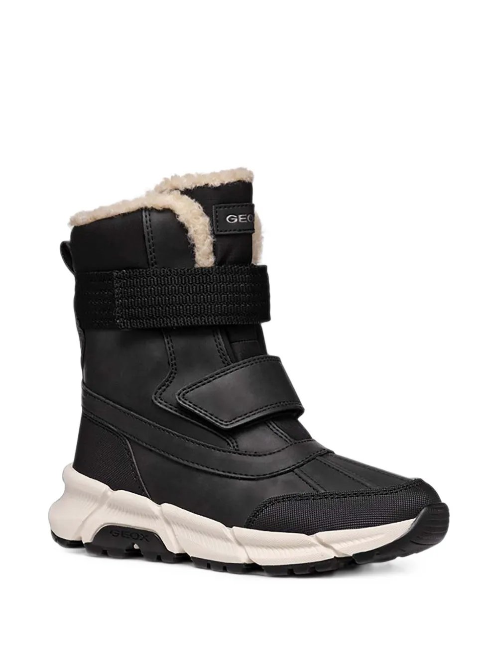 Geox Kids Flexyper Plus Abx Amphibiox touch-strap boots - Nero