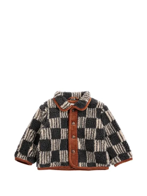 Bobo Choses Almost Moiré fleece jacket