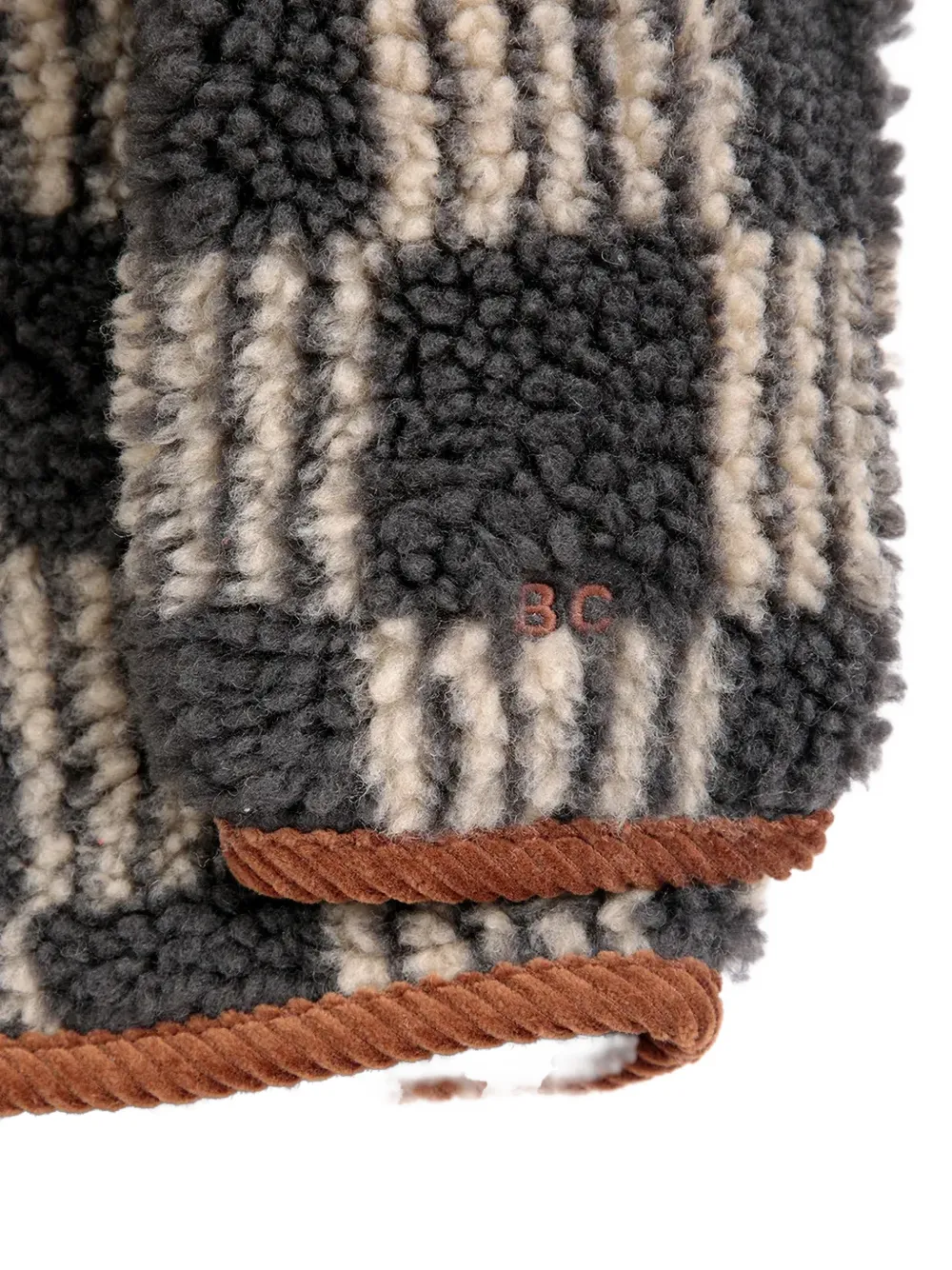 Bobo Choses Jack met dambord-print Grijs