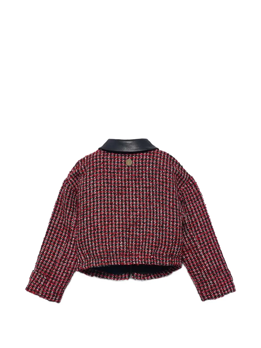 Abel & Lula Tweed jack met rits Rood
