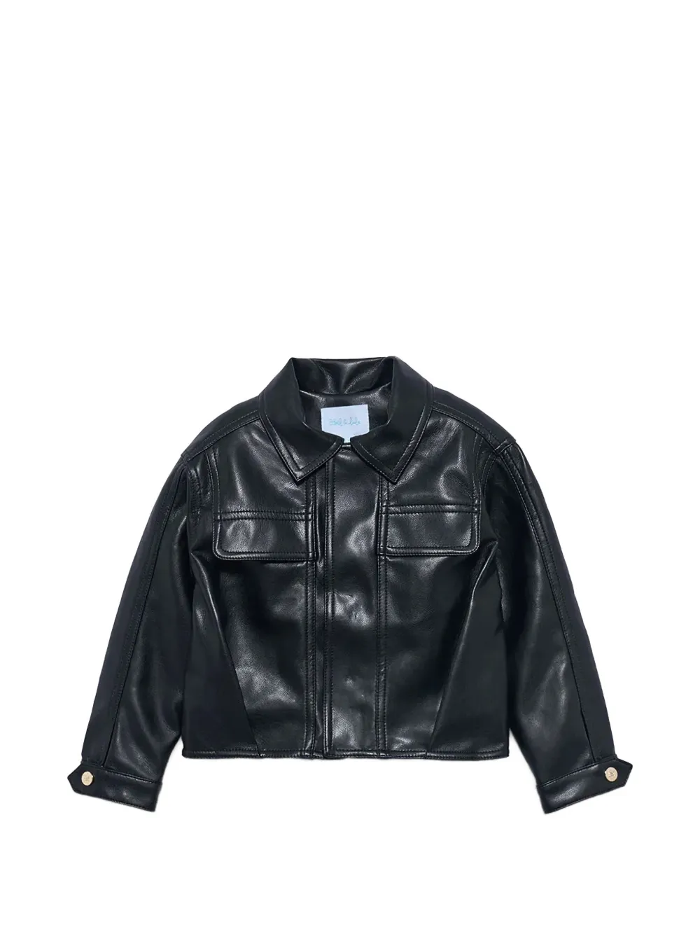 Abel & Lula flap-pocket jacket - Nero