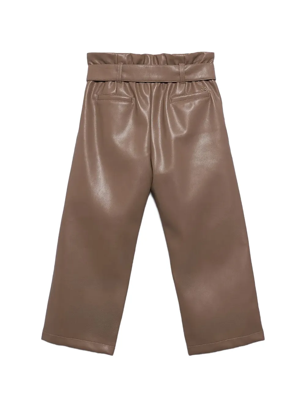 Abel & Lula Broek met ceintuur en paperbag-taille Bruin