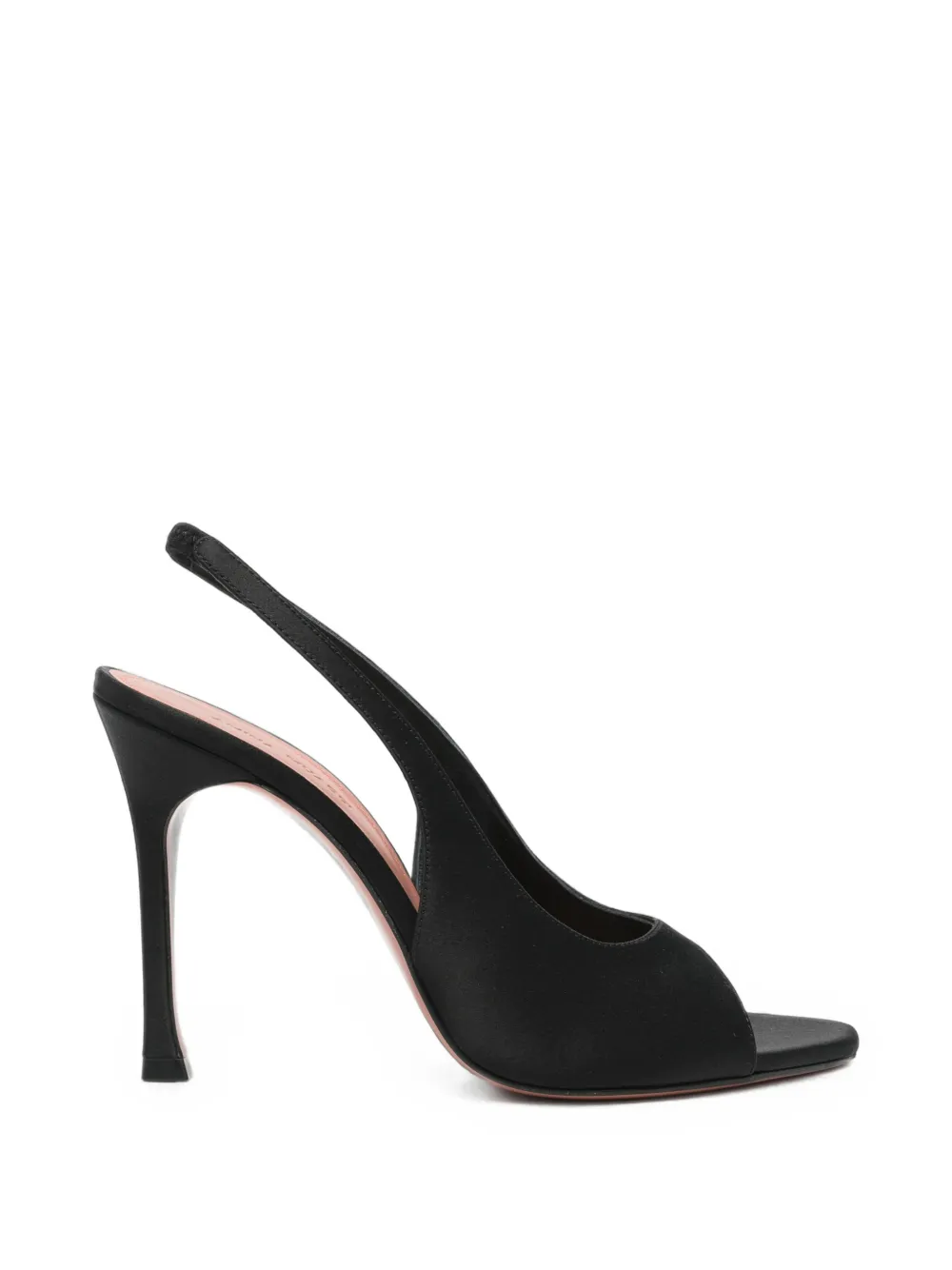 Amina Muaddi Alexa black sandals