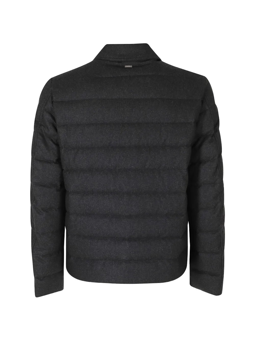 Herno La Camicia gewatteerd jack met knopen Grijs